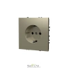 Розетки электрические с заземлением Voltum S70 VLS040103  Voltum VLS040103