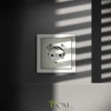 Розетка с USB, А+А Voltum S70 VLS040405  Voltum VLS040405