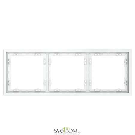 Рамки пластиковые Voltum S70 Белый VLS100302 Voltum VLS100302