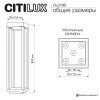 Уличный парковый светильник Citilux GENOX CLU13B CITILUX