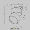 Трековый светильник Technical TR007-1-12W3K-W Maytoni