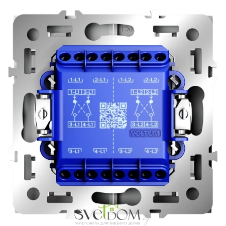 Переключатели Voltum S70 Белый VLS020502 Voltum VLS020502