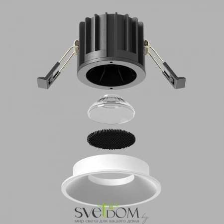 Встраиваемые светильники Maytoni DL058-12W4K-W от Магазина Svetdom.by