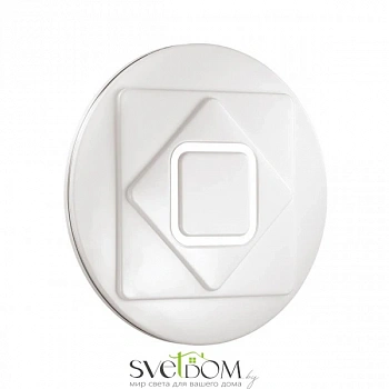 3006/FL SN 013 Светильник пластик LED 90Вт 3000-6500K D575 IP43 пульт ДУ/ LampSmart COVA