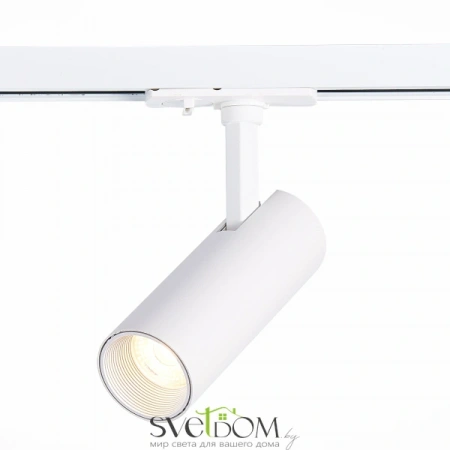 ST350.536.10.36 Св-к трек. Белый LED 1*10W 3000K 900Lm Ra?80 36° IP20 L137xW49xH171 100-240V Однофазная трековая система ST LUCE