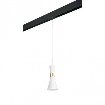 Lightstar PRO816016 Светильник д/1-фазн трека DUMO 1х40W E14 МАТОВЫЙ/ЗОЛОТО/ЧЕРНЫЙ (816016+595007)