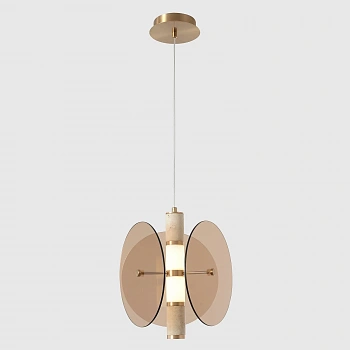 Crystal Lux Светильник подвесной Crystal Lux AMARILLO SP12W LED BRASS