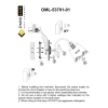 Светильник настенный (Бра) Omnilux  OML-53701-01 Omnilux