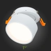 ST651.538.09 Встраиваемый поворотный светильник Белый LED 1*9W 3000K 720Lm Ra>90 120° IP20 D85xH68 1 Встраиваемые светильники ST LUCE