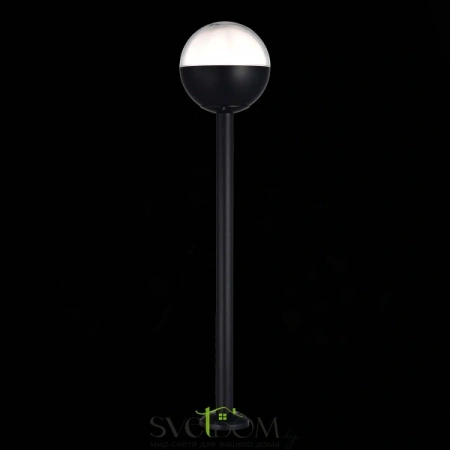 SL9000.405.01 Светильник уличный наземный ST-Luce Черный/Белый E27 1*40W OMBRA ST LUCE
