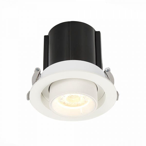 ST702.138.12 Св-к встр. Белый LED 1*12W 3000K 900Lm Ra80 24° IP20 D90xH92 180-240V Встраиваемые светильники