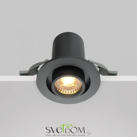 Встраиваемые светильники Maytoni DL045-01-10W3K-B от Магазина Svetdom.by