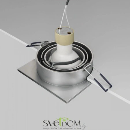 Встраиваемые светильники Maytoni DL024-2-01S от Магазина Svetdom.by
