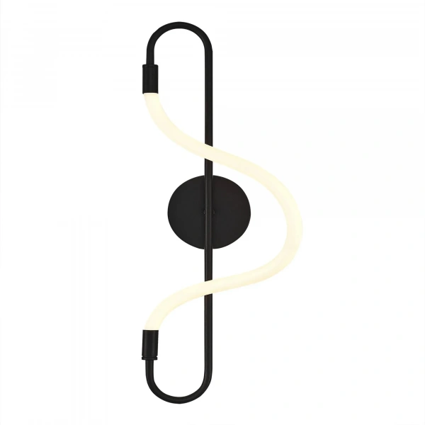 SL6102.401.10 Светильник настенный ST-Luce Черный/Белый LED 1*10W 3000K SAGRATO