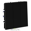 Выключатель трехклавишный Voltum S70 VLS030108  Voltum VLS030108