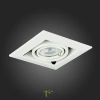 ST250.558.01 Св-к встр. Черный, Белый GU10 1*50W  IP20 L126xW126xH70 220V Без ламп Встраиваемые светильники ST LUCE