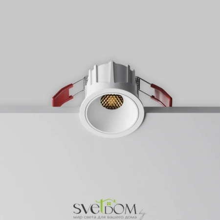 Встраиваемые светильники Maytoni DL043-01-10W2.7K-RD-W от Магазина Svetdom.by