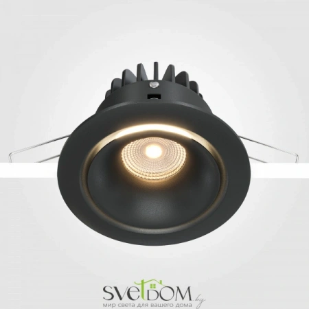 Встраиваемые светильники Maytoni DL031-L12W3K-D-B от Магазина Svetdom.by