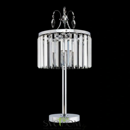 Citilux Инга CL335831 Настольная лампа хрустальная Хром CITILUX