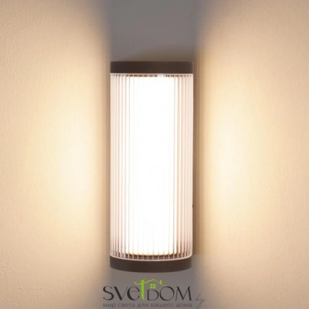 7180/12WL NATURE ODL26 663 светильник коричневый/акрил/металл IP65 LED 12W 750Лм 3000K 162° 220-240V CORTENA Odeon Light