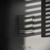Выключатель одноклавишный с подсветкой Voltum S70 VLS010206  Voltum VLS010206