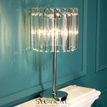 Citilux Джейн CL306831 Хрустальная настольная лампа Хром CITILUX
