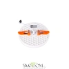 ST700.538.16 Св-к встр. Белый LED 1*16W 3000K 1 380Lm Ra80 180° IP44 D120xH20 85-265V Встраиваемые светильники ST LUCE