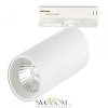 ST382.546.10.TRIAC Св-к трек. Белый LED 1*10W 4000K 900Lm Ra>90 36 IP20 DxH- 220V Однофазная трековая система ST LUCE