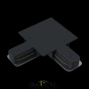 Коннектор L-образный Unity встраиваемый черный TRA002CL-11B Maytoni