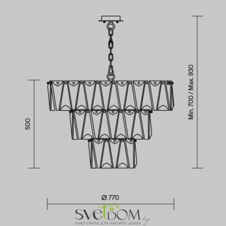 Подвесные светильники Maytoni MOD043PL-18CH от Магазина Svetdom.by