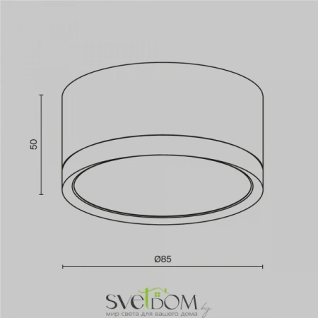 Потолочные светильники Maytoni C086CL-GX53-SRD-B от Магазина Svetdom.by