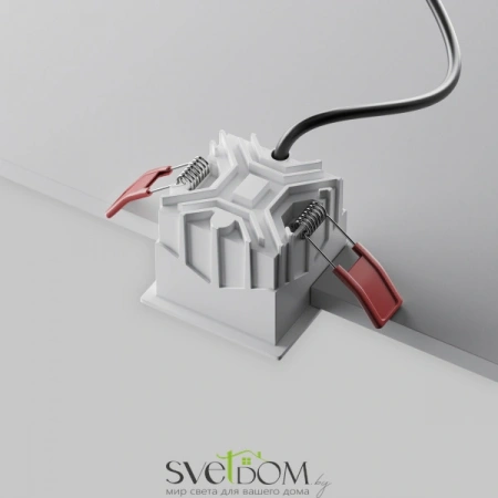 Встраиваемые светильники Maytoni DL043-01-10W4K-SQ-W-1 от Магазина Svetdom.by