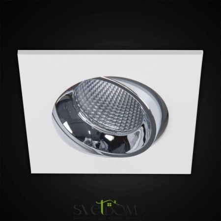 Citilux Альфа CLD001KNW1 LED Встраиваемый светильник Белый Хром CITILUX