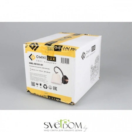 Настенные светильники OML-56101-01 Omnilux | Svetdom.by