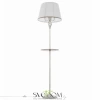 Citilux Вена CL402920T Торшер патина со столиком и белым абажуром CITILUX