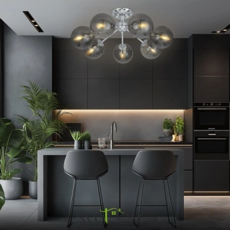 Citilux Томми CL102170 Люстра потолочная Хром CITILUX