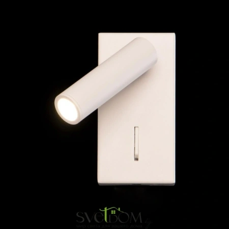 Citilux Декарт CL704350 LED Светильник поворотный с выключателем Белый CITILUX