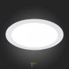 ST209.538.18 Св-к встр. Белый LED 1*18W 3000K 1 296Lm Ra80 110° IP20 D225xH8 90-265V Встраиваемые светильники ST LUCE
