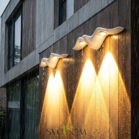 CITILUX CLU0805WH JONATHAN Белый Настенный Уличный Св-к CITILUX