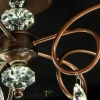 Citilux Синди CL330153 Люстра хрустальная Коричневая CITILUX