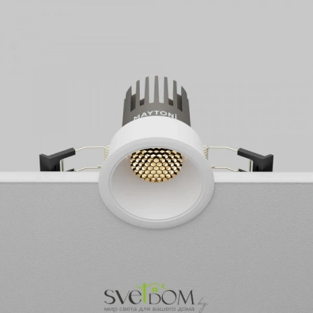 Встраиваемые светильники Maytoni DL123-10W-3K-W от Магазина Svetdom.by