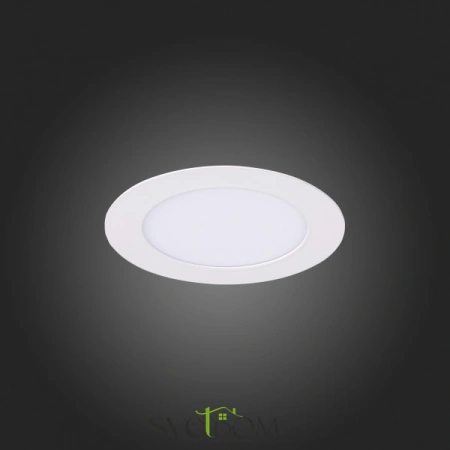ST210.548.06 Св-к встр. Белый LED 1*6W 4000K 480Lm Ra80 110° IP20 D90xH30 220-240V Встраиваемые светильники ST LUCE