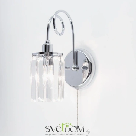 Citilux Синди CL330311 Бра хрустальное с выключателем Хром CITILUX