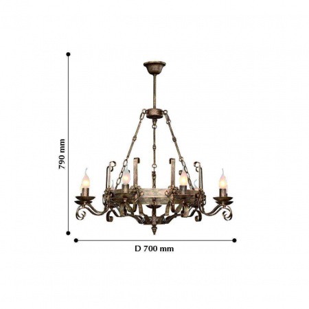 Люстры подвесные2159-9P Favourite | Svetdom.by