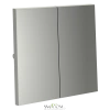 Клавиша для выключателя двухклавишного Voltum S70 Сталь VLS000305 Voltum VLS000305