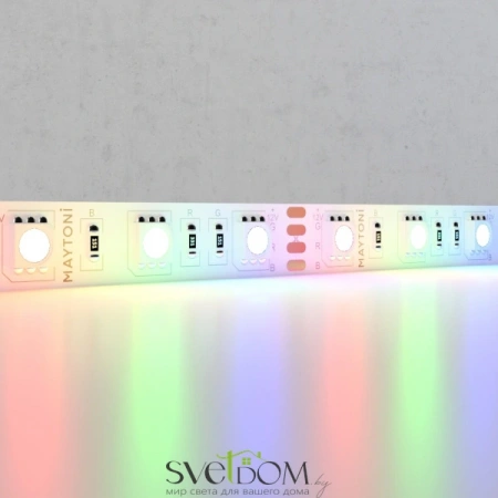 Светодиодная лента 12В 5050 14,4Вт/м RGB 5м IP20 10134