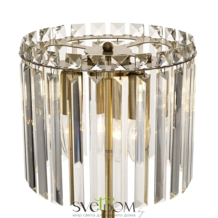 Citilux Джейн CL306833 Хрустальная настольная лампа Бронза CITILUX