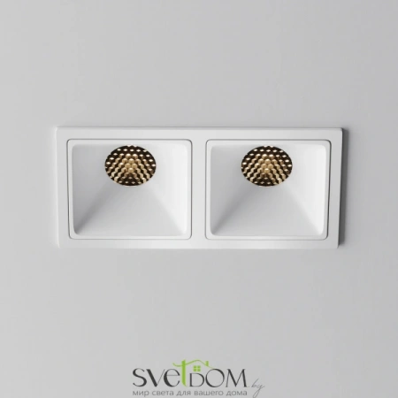 Встраиваемые светильники Maytoni DL043-02-10W3K-SQ-W-1 от Магазина Svetdom.by