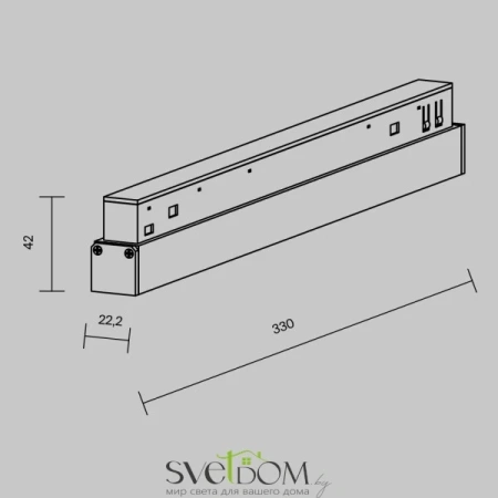Источник напряжения Technical TRX034DR4-200W Maytoni