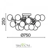 Фото Потолочные светильники Maytoni MOD545PL-20G Потолочные светильники Maytoni MOD545PL-20G от Магазина Svetdom.by